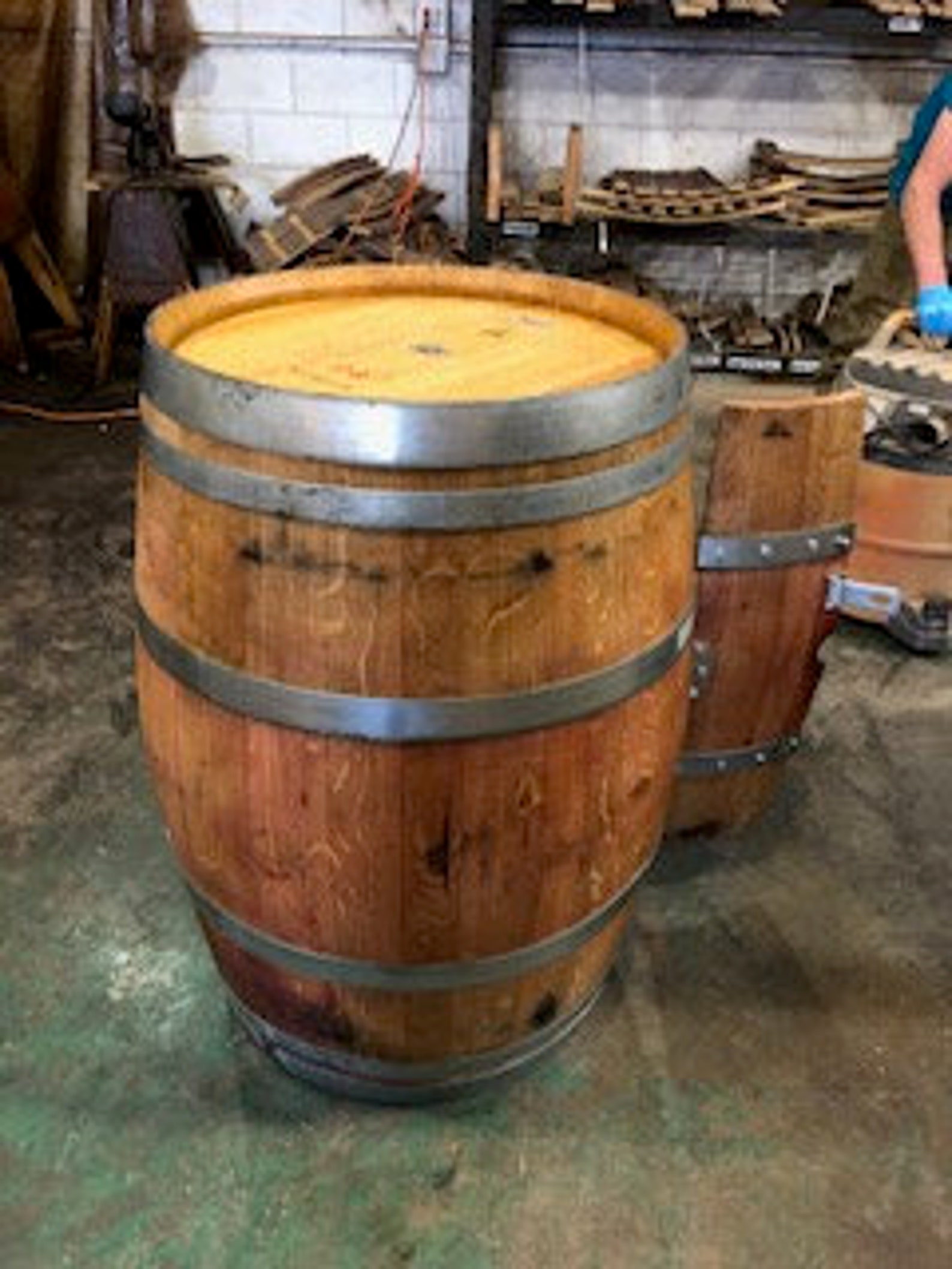 Wine Barrel Storage Etsy