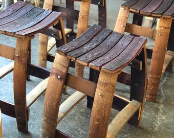 Wine Barrel Stool