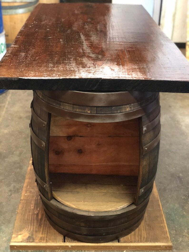 Dreamy Dark Walnut Wine Barrel Redwood Bar - Etsy