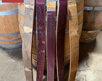 Wooden Wine Barrel Staves