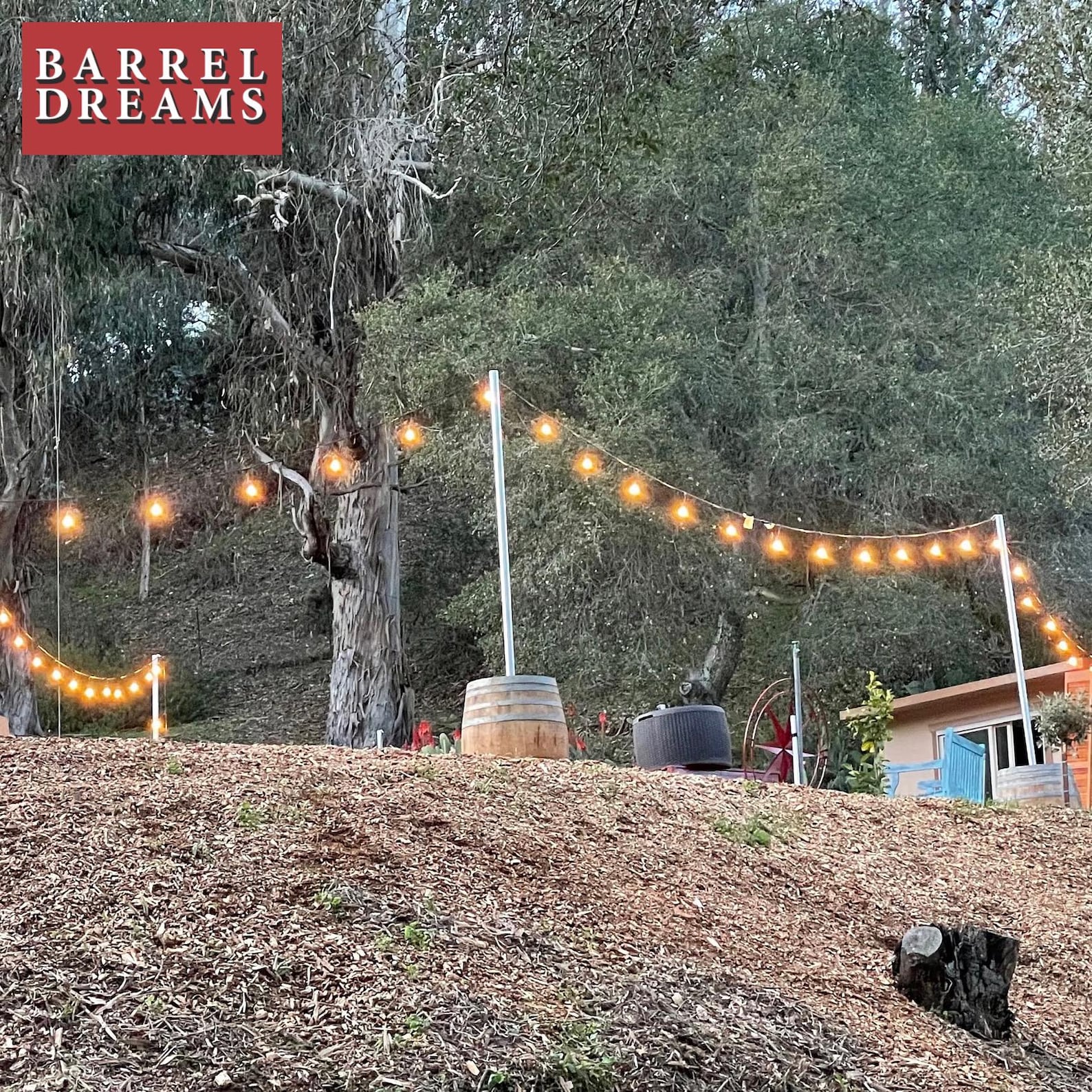 Wine Barrel Pole Lighting - Etsy
