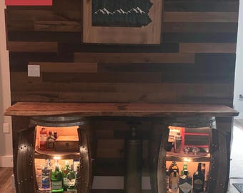1/2 Storage Cabinet Barrel Bar