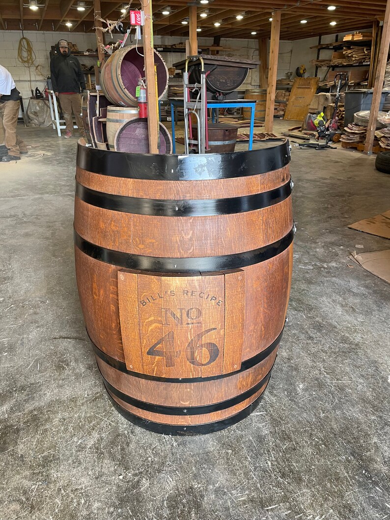 Wine Barrel Storage Etsy