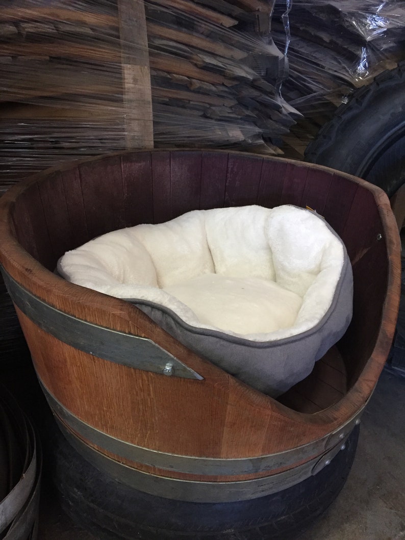 Wine Barrel Dog Bed Etsy