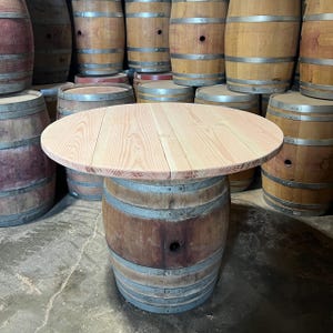 Round Wood Top
