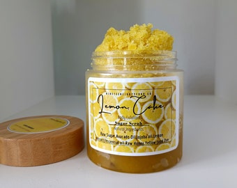 Sugar scrub with natural ingredients