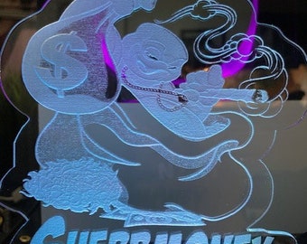 Custom LED Photo Lamp, Personalized Portrait Night Light