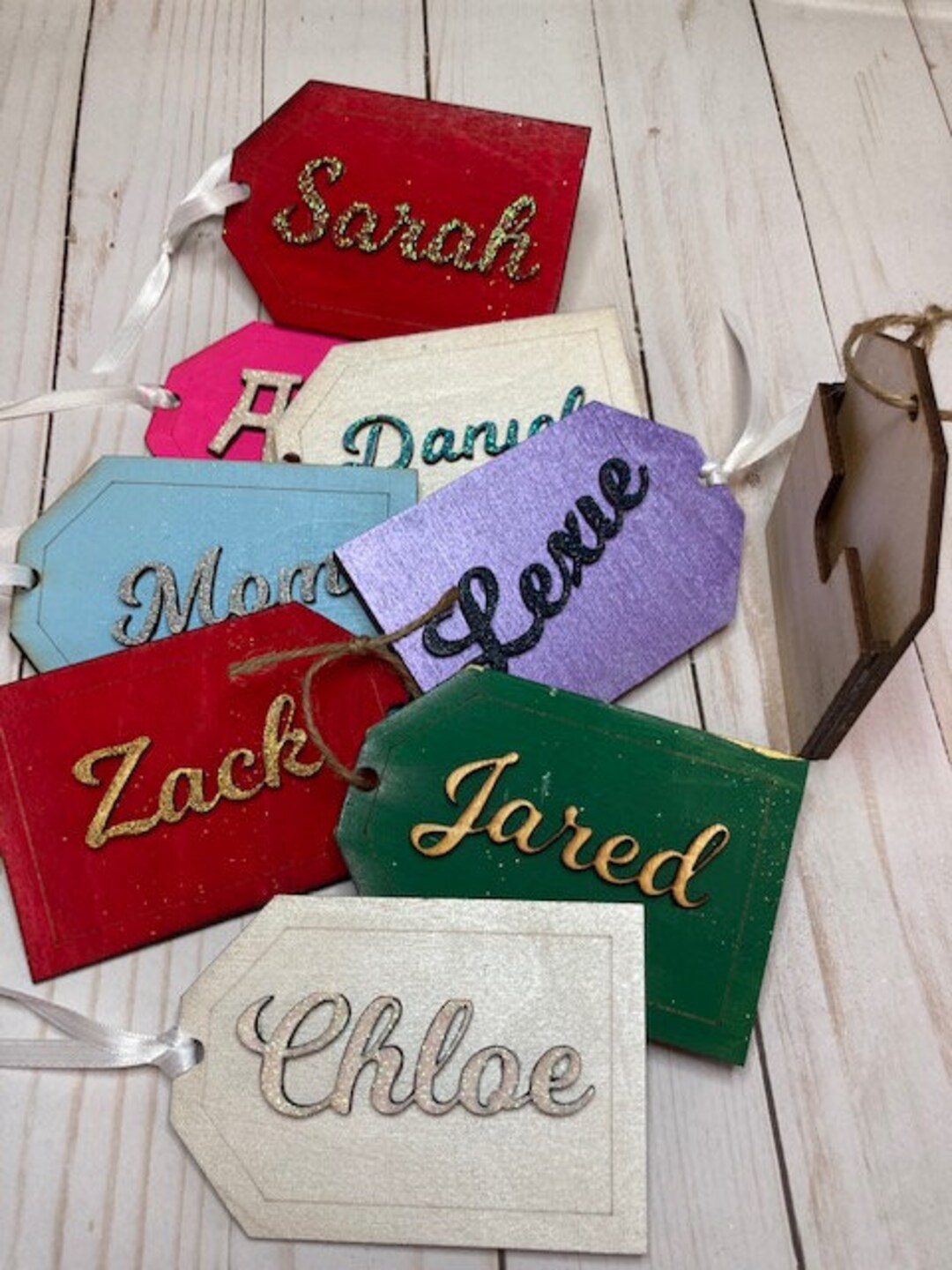 Personalized Gift Card Holder Ornament Gift Card Box Gift Etsy