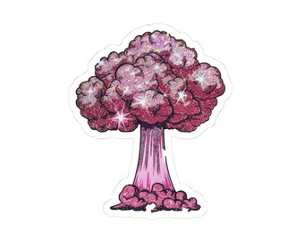 Barbenheimer Glitter Bomb Sticker