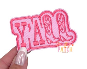 Y'all Patch, Iron On Patch