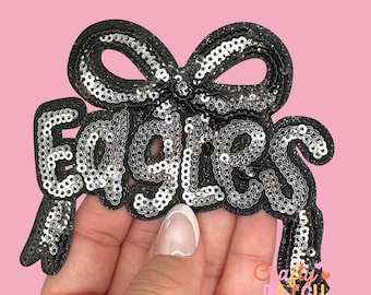 Eagles Sequin Patch: Iron-On Game Day Mascot Applique