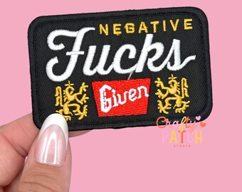 Trucker Hat Patch, Iron On Patch