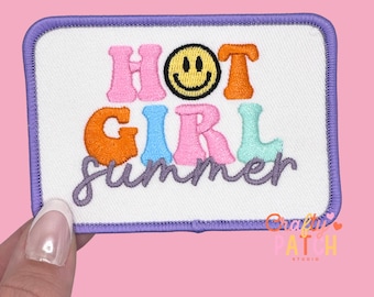 Hot Girl Summer Patch, Iron On Patch
