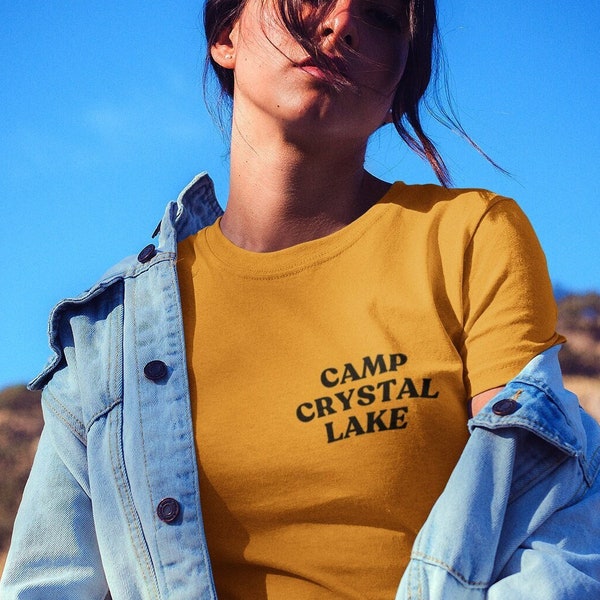 Conseiller du camp Crystal Lake - t-shirt unisexe réplique inspiré d'un film d'horreur vendredi 13 - Jason Voorhees - cadeaux film d'horreur cadeau slasher