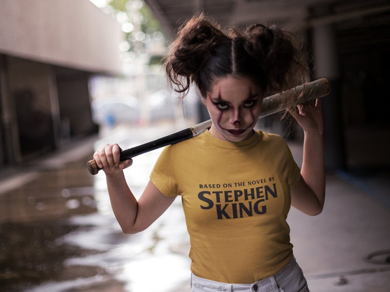 Based on the Novel by Stephen King Short-Sleeve Unisex T-Shirt Horror Inspired Movie Tee horror gift reader gifts scary halloween fan image 3