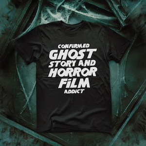 Confirmed Ghost Story and Horror Film Addict - The Shining-Inspired Unisex Tee - stephen king the shining movie 1980 room 237 overlook hotel