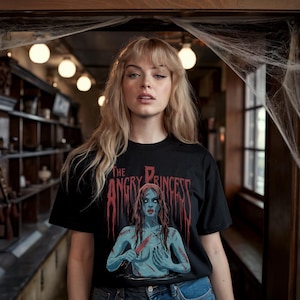 The Angry Princess - Short-Sleeve Unisex T-Shirt - Thirteen Ghosts Movie Inspired Tee - 13 Ghosts THIR13EN Ghosts modern horror gift