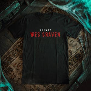 90&#39;S WES - Short-Sleeve Unisex T-Shirt - Scream Wes Craven Inspired Horror Director Tee