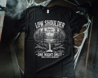 Low Shoulder One Night Only Devil's Kettle - Jennifer's Body Inspired Horror Unisex Tee - Diablo Cody Horror Gift Demon Devil Teen Horror