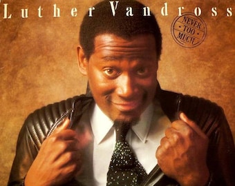 LP R&B Luther Vandross - Never Too Much - Vinyl Record LP Sealed