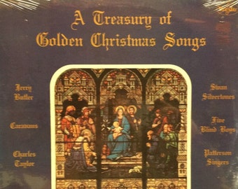 LP Verschiedene Künstler ""Eine Schatzkammer Der Goldenen Weihnachtslieder"" Weihnachts-Evangelium Schallplatte SEALED."