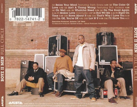 CD R&B Boyz II Men 
