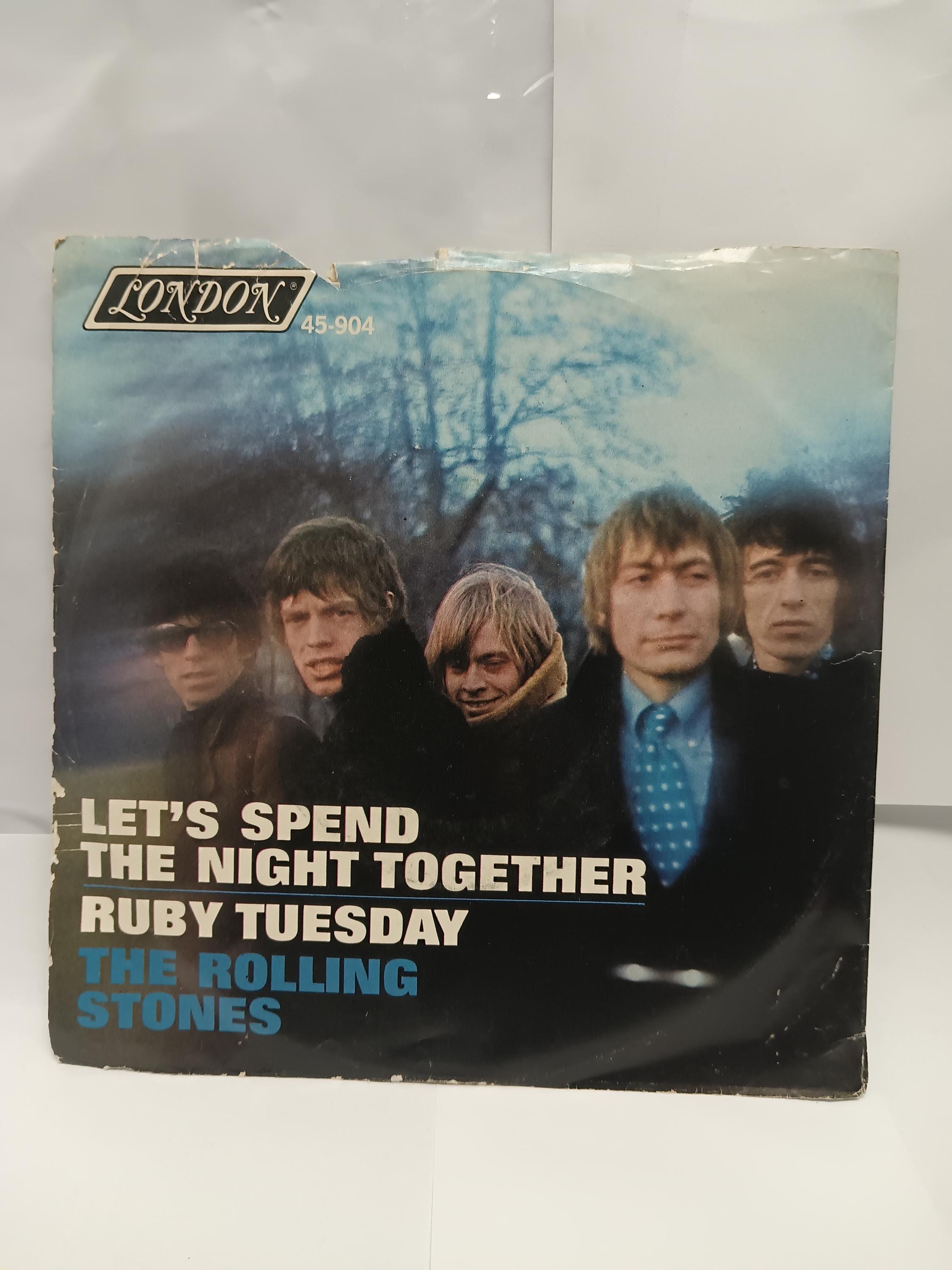 45 rpm ザ・ローリング・ストーンズ「レッツ・スペンド・ザ・ナイト
