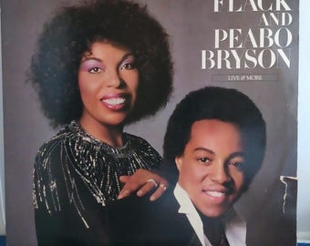 ROBERTA FLACK & PEABO BRYSON 2CD 紙ジャケ LP R&B Roberta Flack / Peabo Bryson - Live and More - Vinyl Record