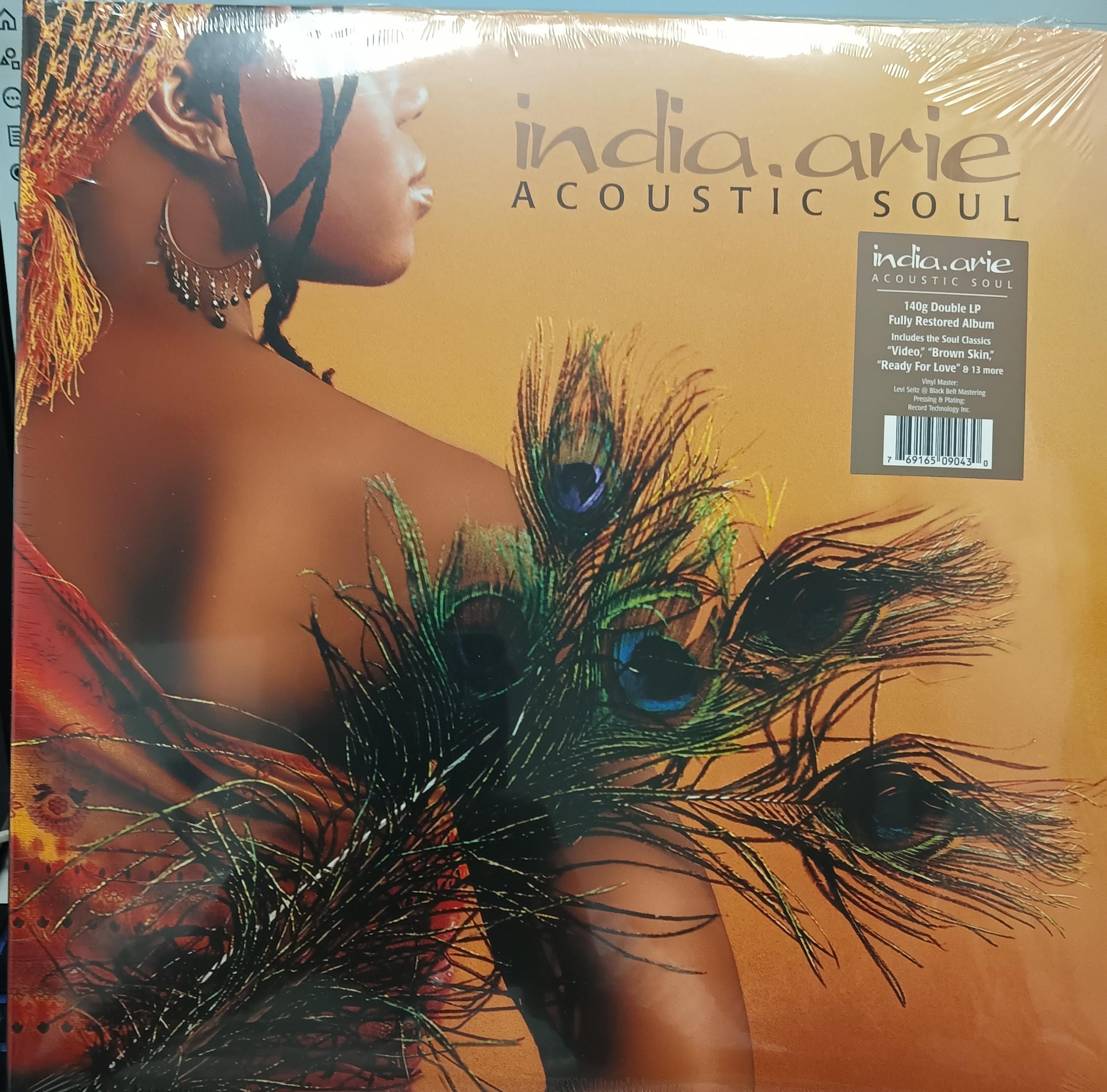 【レア名盤】INDIA.ARIE ACOUSTIC SOUL 2LP LP R&B India Arie 