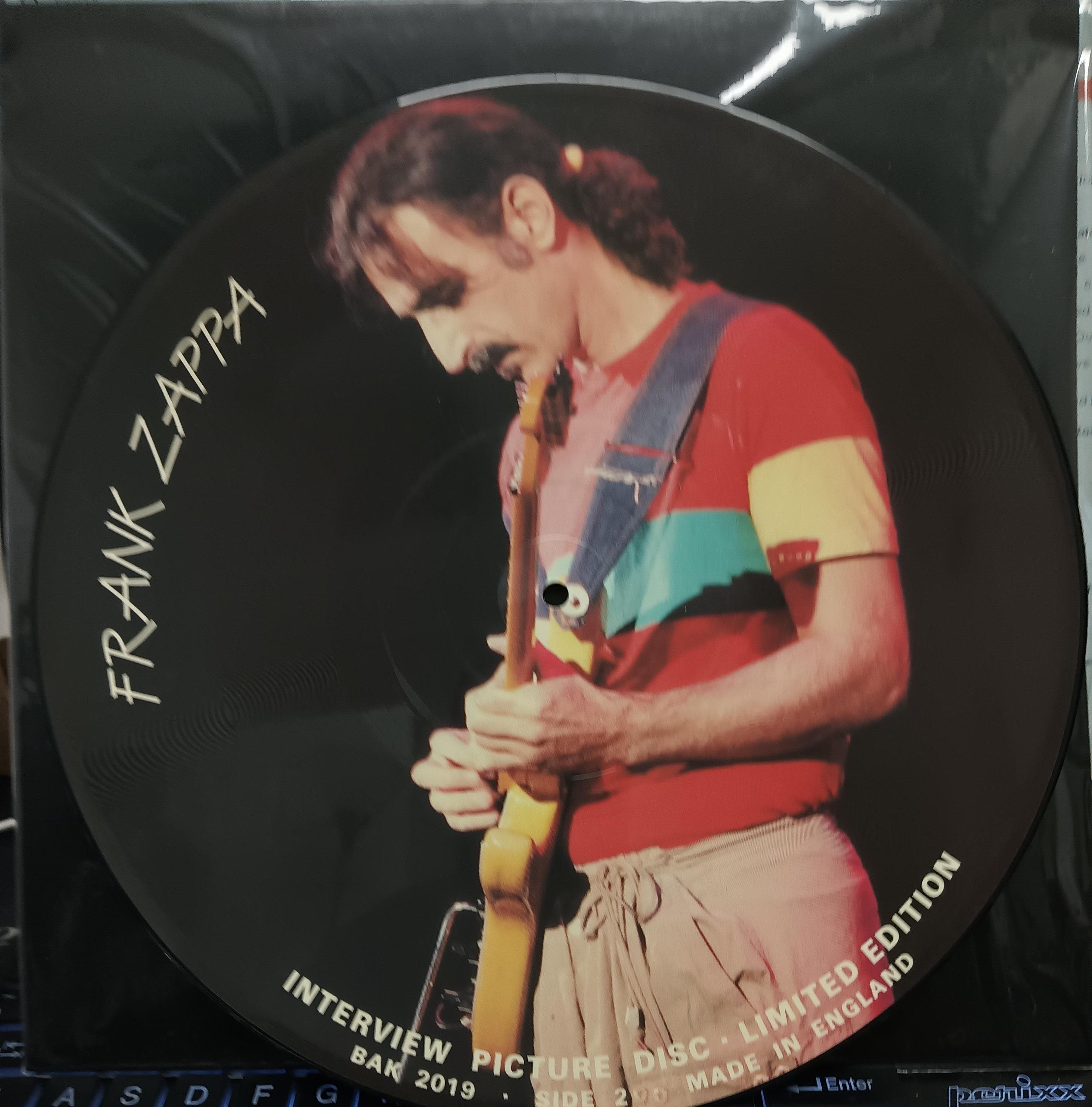 LP Rock Picture Disc Frank Zappa Interview Vinyl Record M-/M- - Etsy