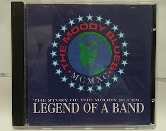 CD  Rock  The Moody Blues  "Legend of a band"  Used