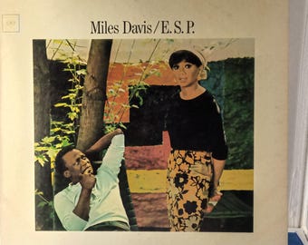 LP Jazz Miles DAVIS - E.S.P. - Vintage vinylskiva VG++/M-