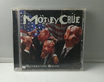 CD  Rock  Motley Crue "Generation Swine" Used Vintage Compact Disc