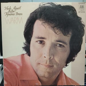 LP Herb Alpert & The Tijuana Brass &quot;Warm&quot; VG+/M-