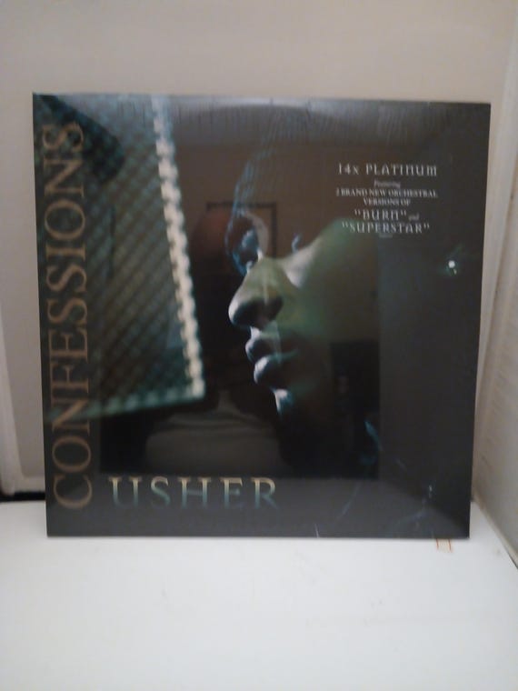 LP R&B Usher "Confessions" Vinyl Record Vinyl Record Sealed