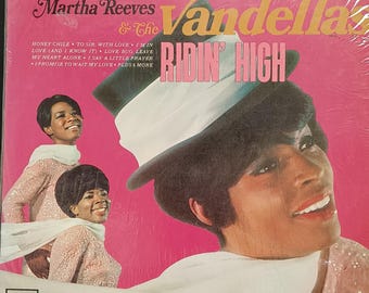 LP Motown Martha & the Vandellas "Ridin' High" Disco de vinilo M-/M-