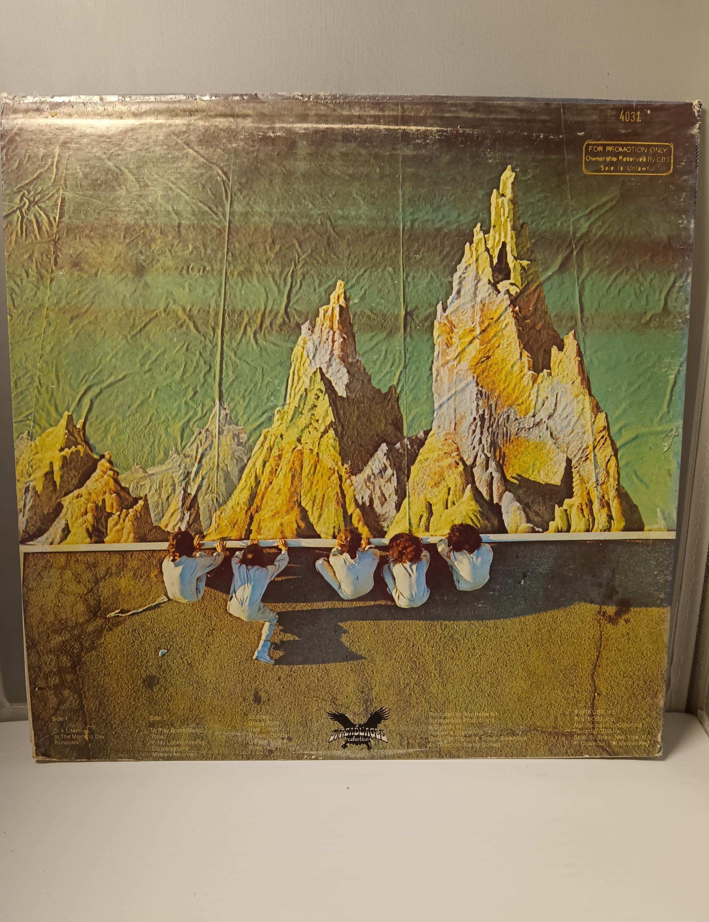 LP Rock Journey "self Titled" Used Vintage Vinyl Record Album VG++/M ...