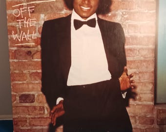 Vintage Michael Jackson off the Wall Album LP Record Vinyl 12