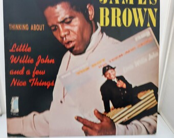 LP Funk - James Brown - Pensando en Little Willie John - Disco de vinilo vintage M-/M-