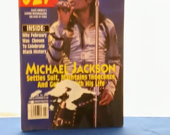 Vintage Michael Jackson International Fan Club Newsletter