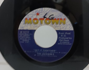 45 rpm  Motown - The Jackson 5 - Get it together/Touch - 7" Vinyl Record