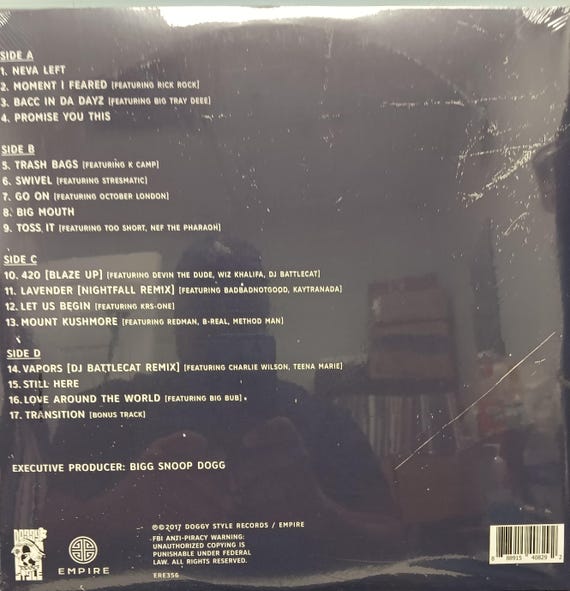 LP Hip Hop Snoop Dogg 