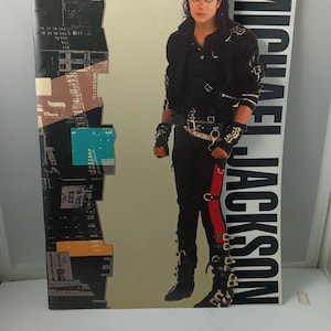 マイケル・ジャクソン 1988 バッド・ツアー・ブック 13ページの写真