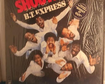 LP Funk B.T. Express - Shout it out - Vintage Vinyl Record M-/M-