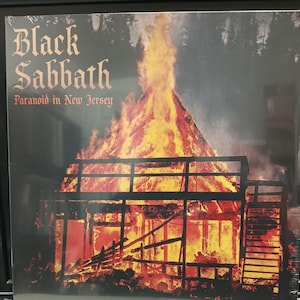 LP  Black Sabbath  &quot;Paranoid In New Jersey&quot;  Live Radio Broadcast    Sealed