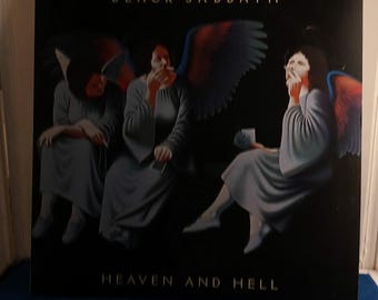LP  Rock  Black Sabbath - Heaven and Hell - Vintage Vinyl Record  M-/M-