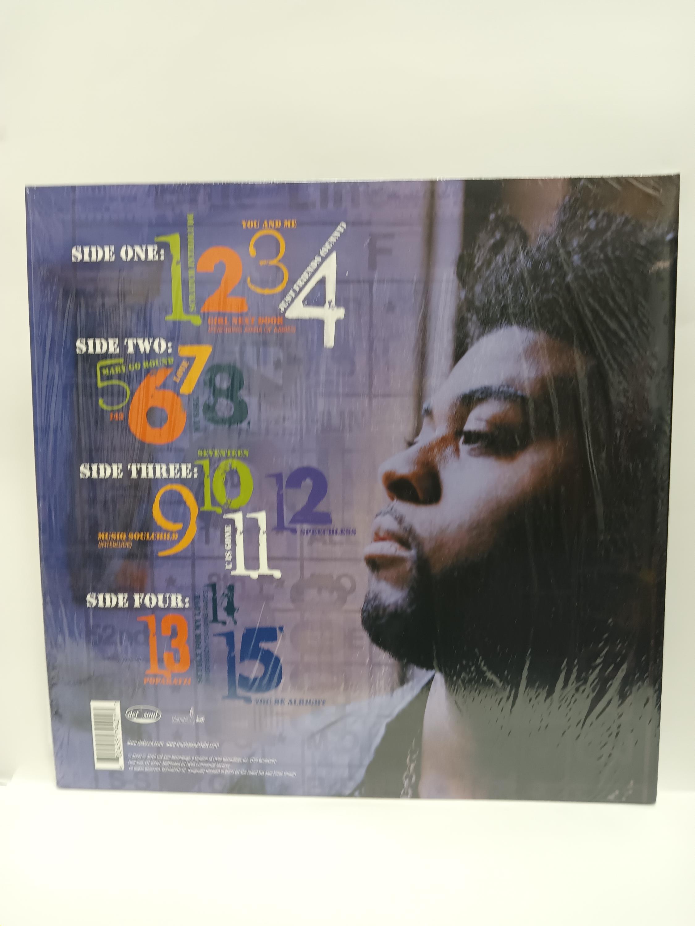 LP R&B Musiq Soulchild「Aijuswanaseing」ヴィンテージ ブラウン