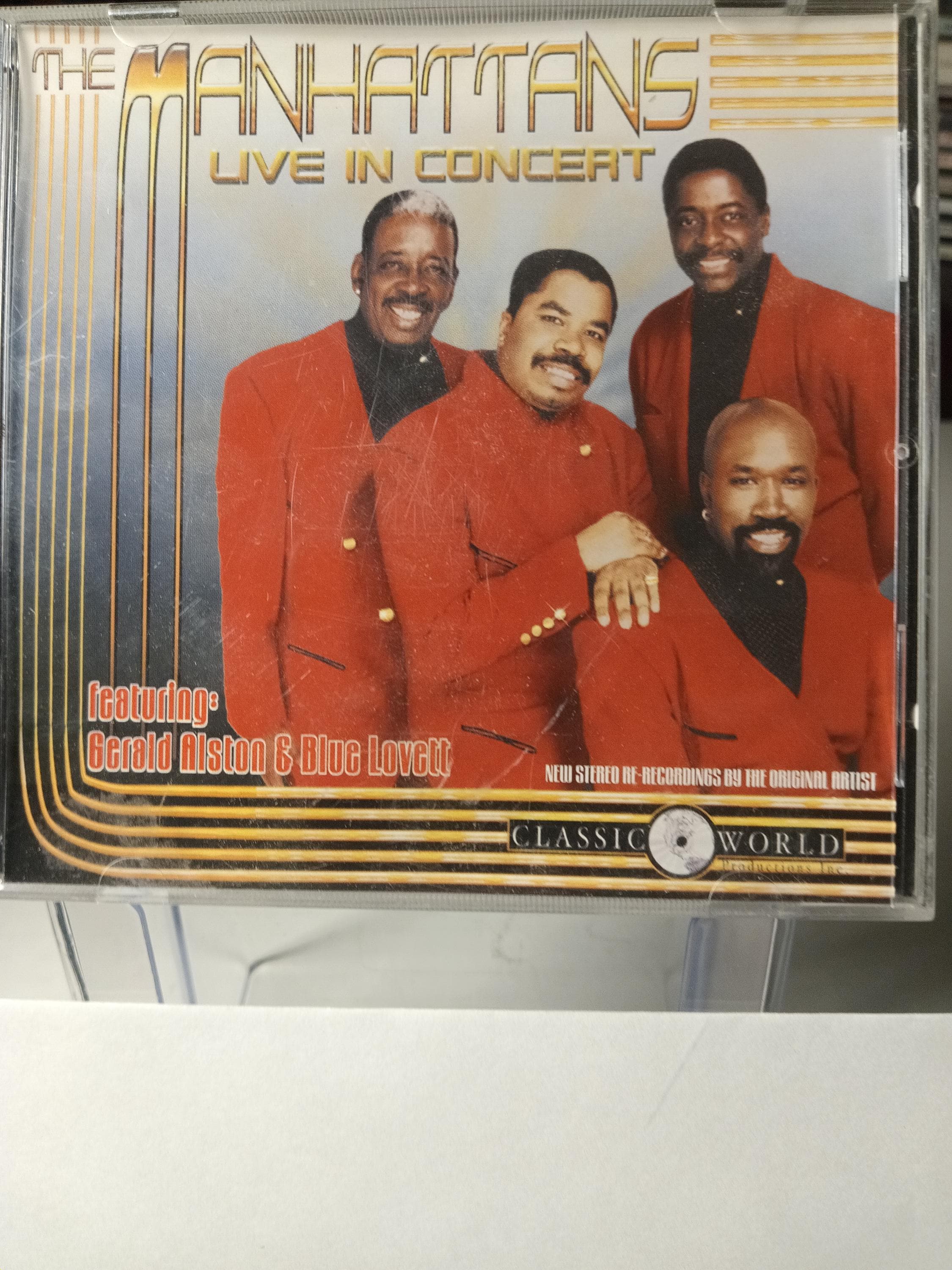 【中古】「未使用品」［CD］Live in Concert From New York City: Greatest Hits CD R&B the Manhattans 