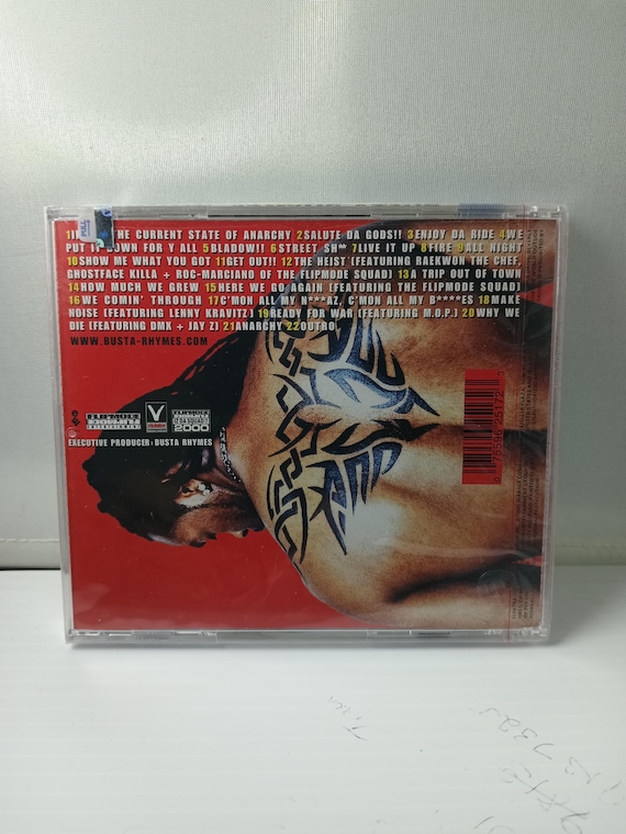 【美品USオリジナル盤】Busta Rhymes / Anarchy Great Condition] Busta Rhymes / Anarchy 2000 Original US 2LP Vinyl