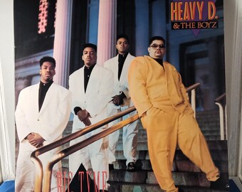 LP Hip Hop Heavy D. & The Boyz - Big Tyme - Disco in vinile vintage M-/M-